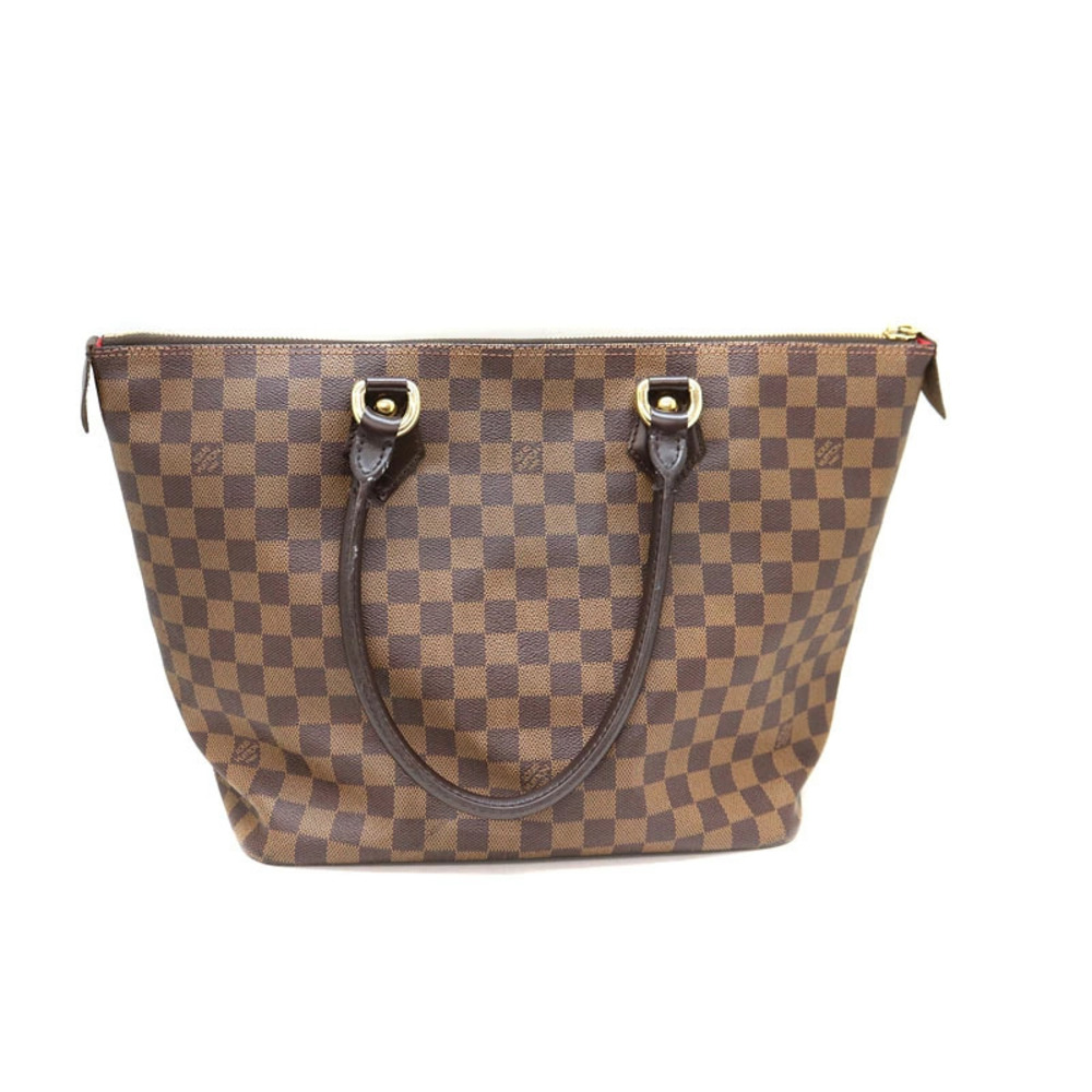 Louis Vuitton LV Ebene Damier Brown Tote Canvas Saleya Bag
